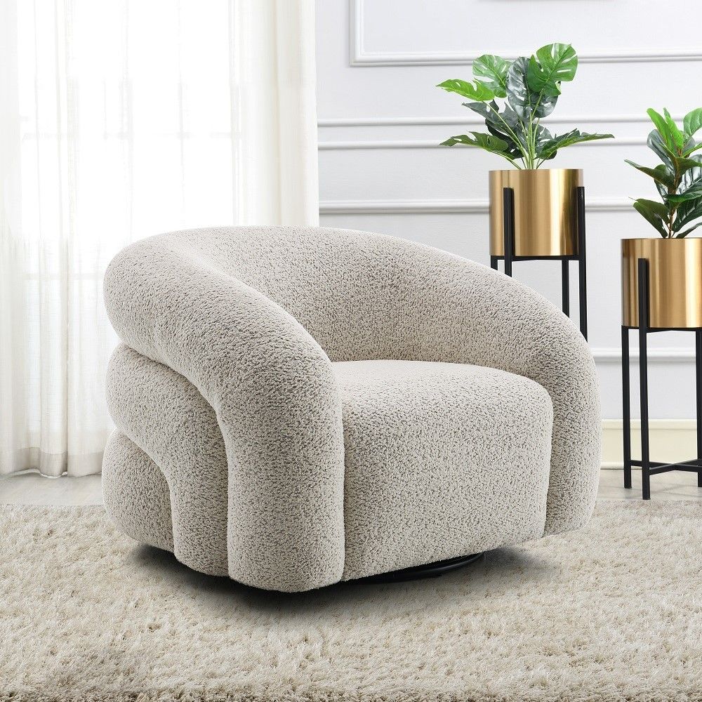 ACME Irma - Chair With Swivel - Gray | Meri Furniture