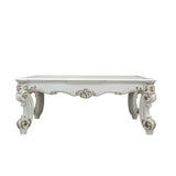 Vendom II - Coffee Table - Antique Pearl Finish