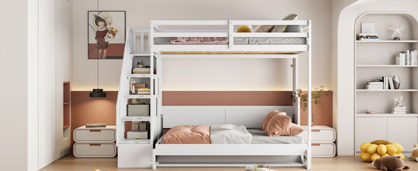 Murphy Bed With Smart Hydraulic System And Desk Design