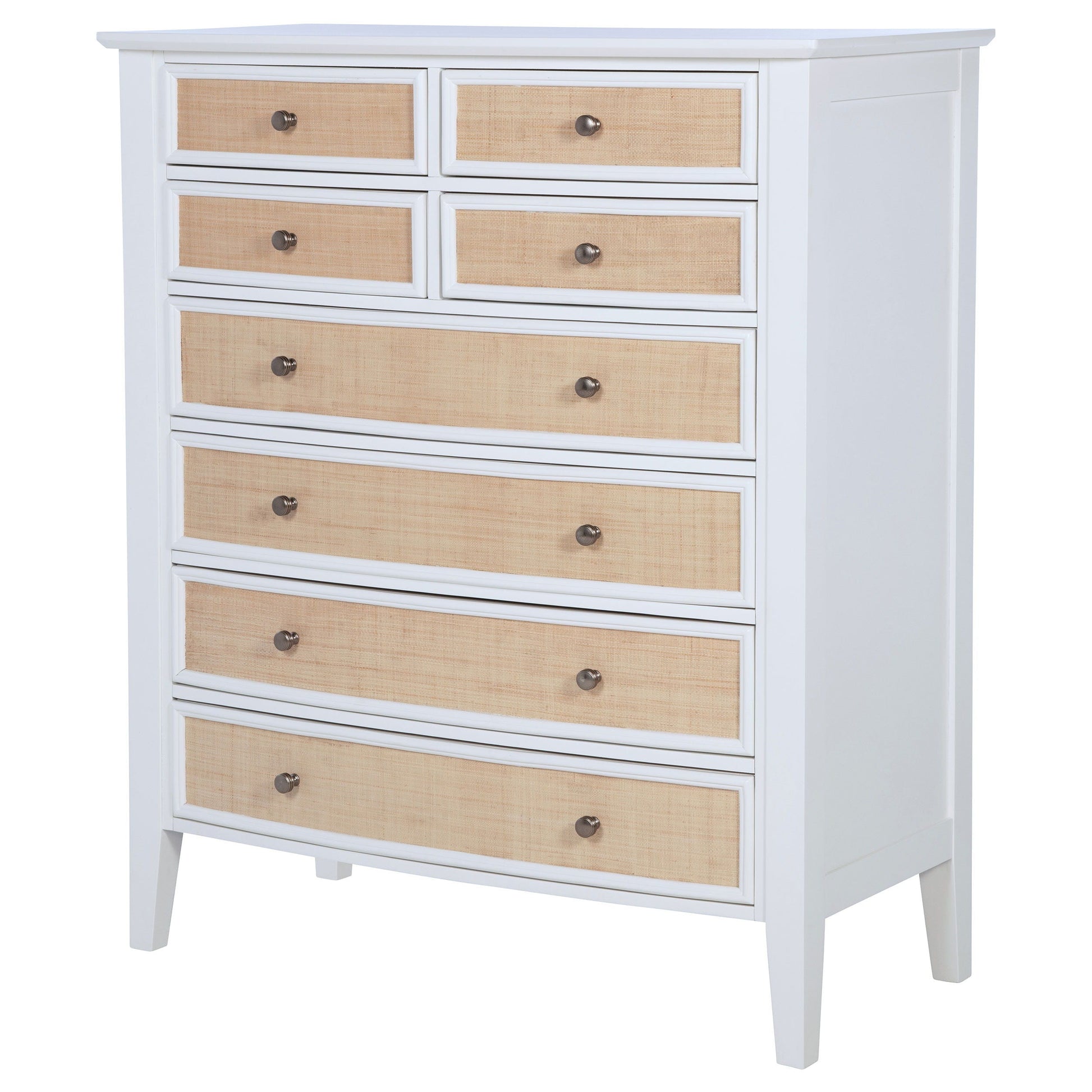 Coaster Fine Furniture Bexhill - 8-Drawer Chest Of Drawers - White | Meri Furniture