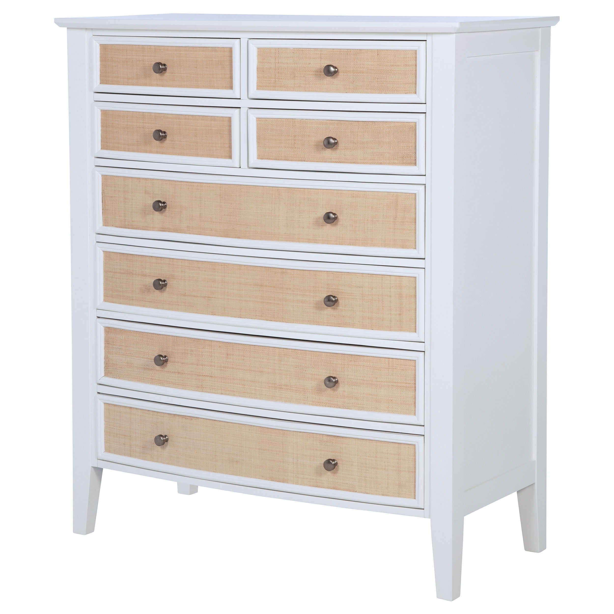 Coaster Fine Furniture Bexhill - 8-Drawer Chest Of Drawers - White | Meri Furniture