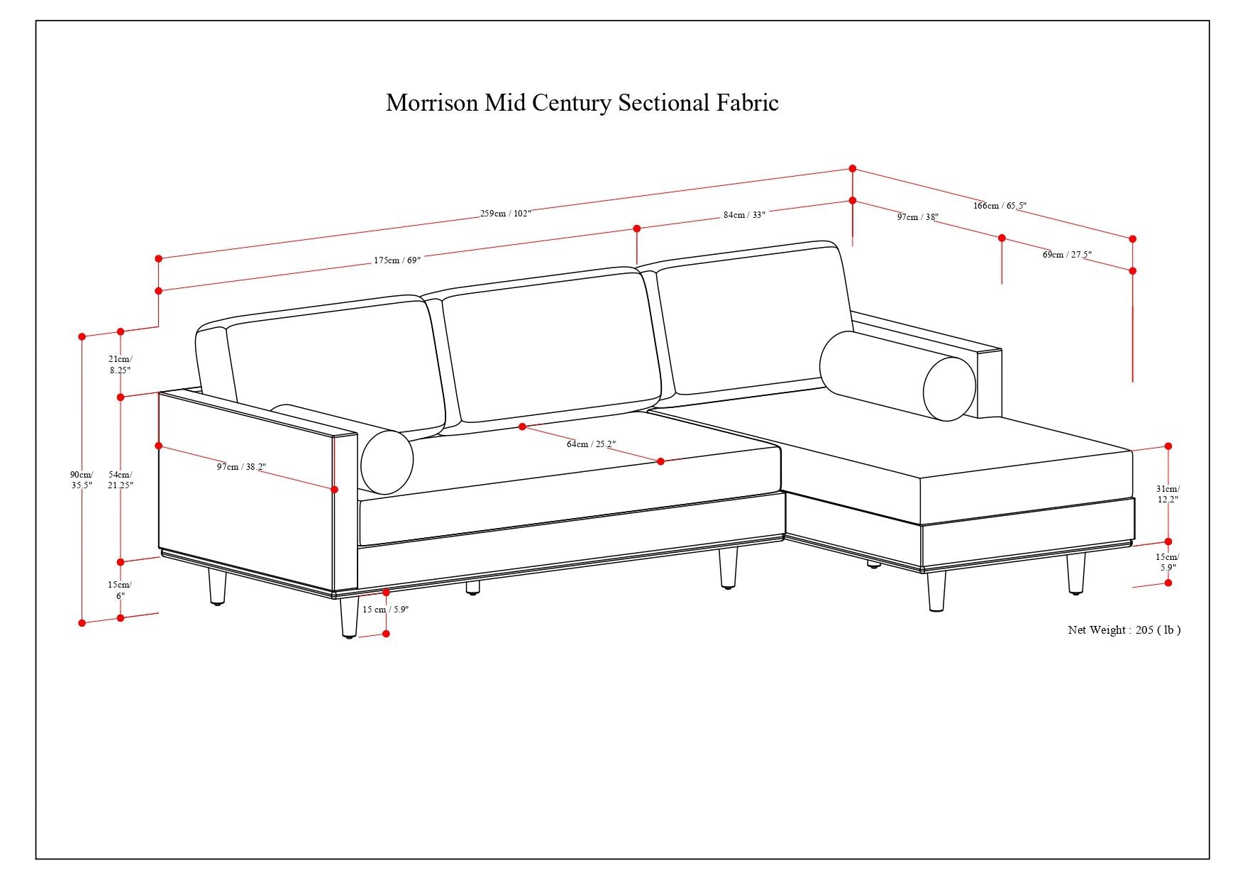 Morrison - Upholstered Sectional Sofa