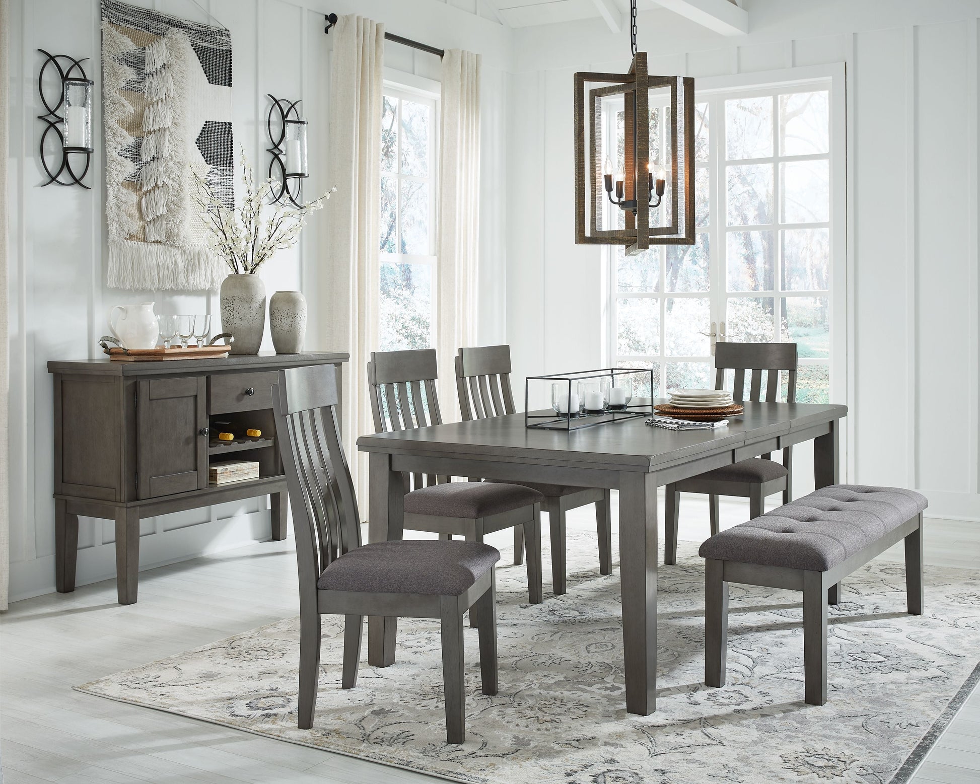 Signature Design by Ashley® Hallanden - Dining Room Set | Meri Furniture