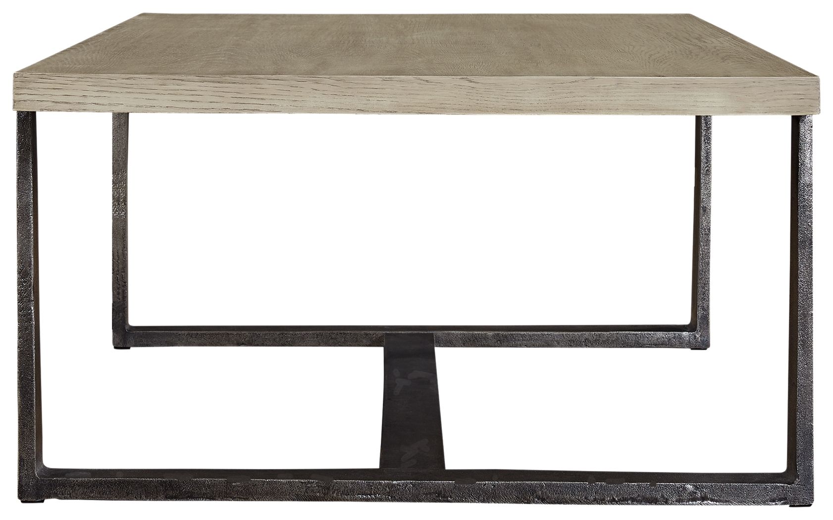 Signature Design by Ashley® Dalenville - Gray - Rectangular Cocktail Table | Meri Furniture