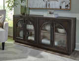 Dreley - Grayish Brown - Accent Cabinet