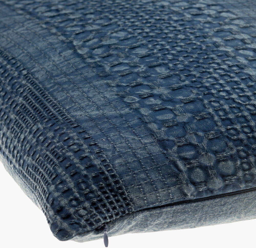 Washed Waffle Pillow
