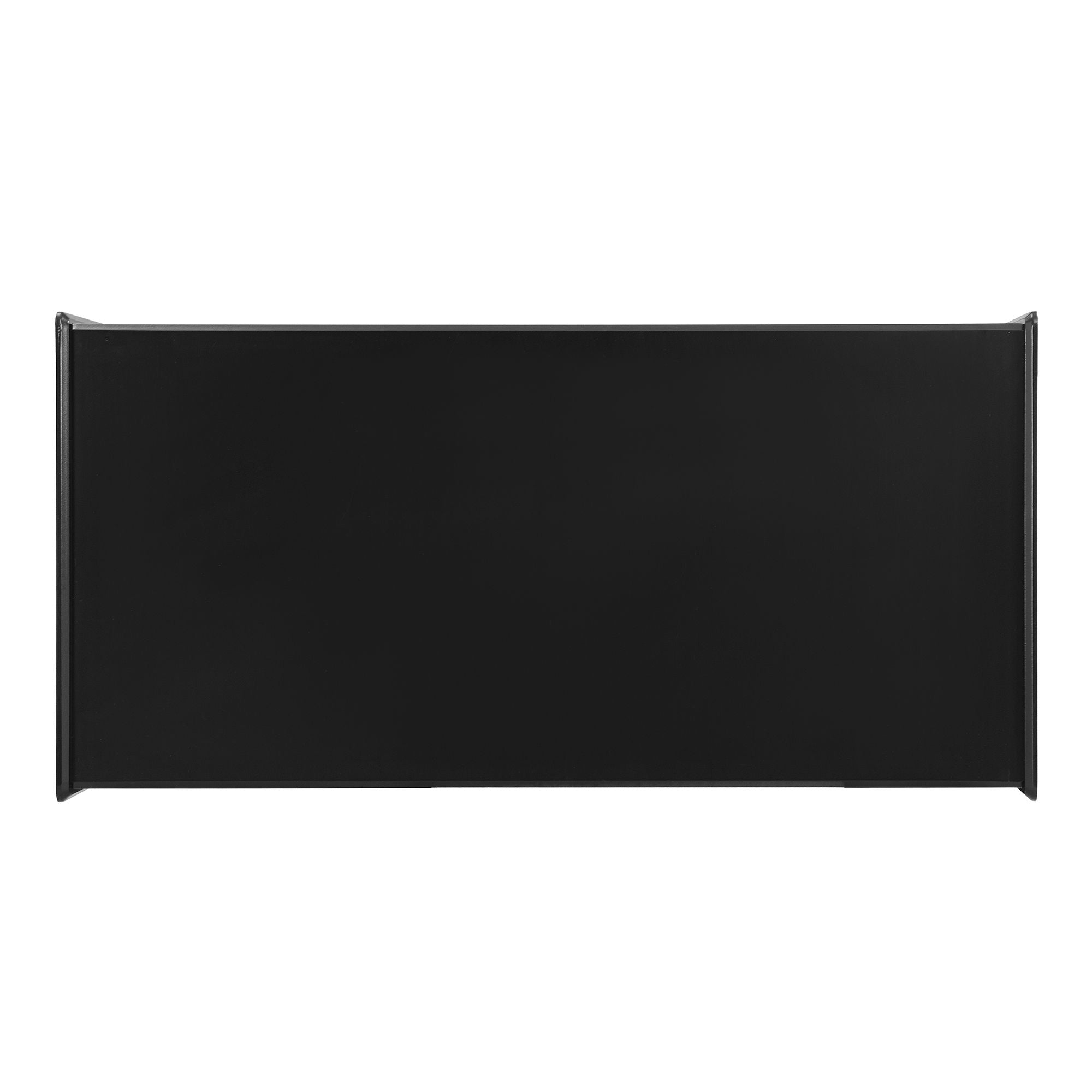 Modern Rectangle Coffee Table With 4 Drawers And 2 Display Shelves