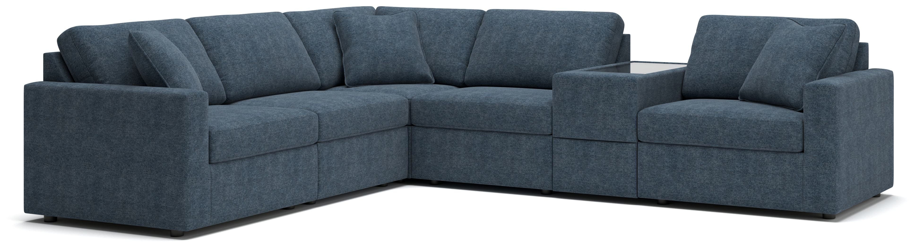 Signature Design by Ashley® Modmax - Ink - Sectional | Meri Furniture