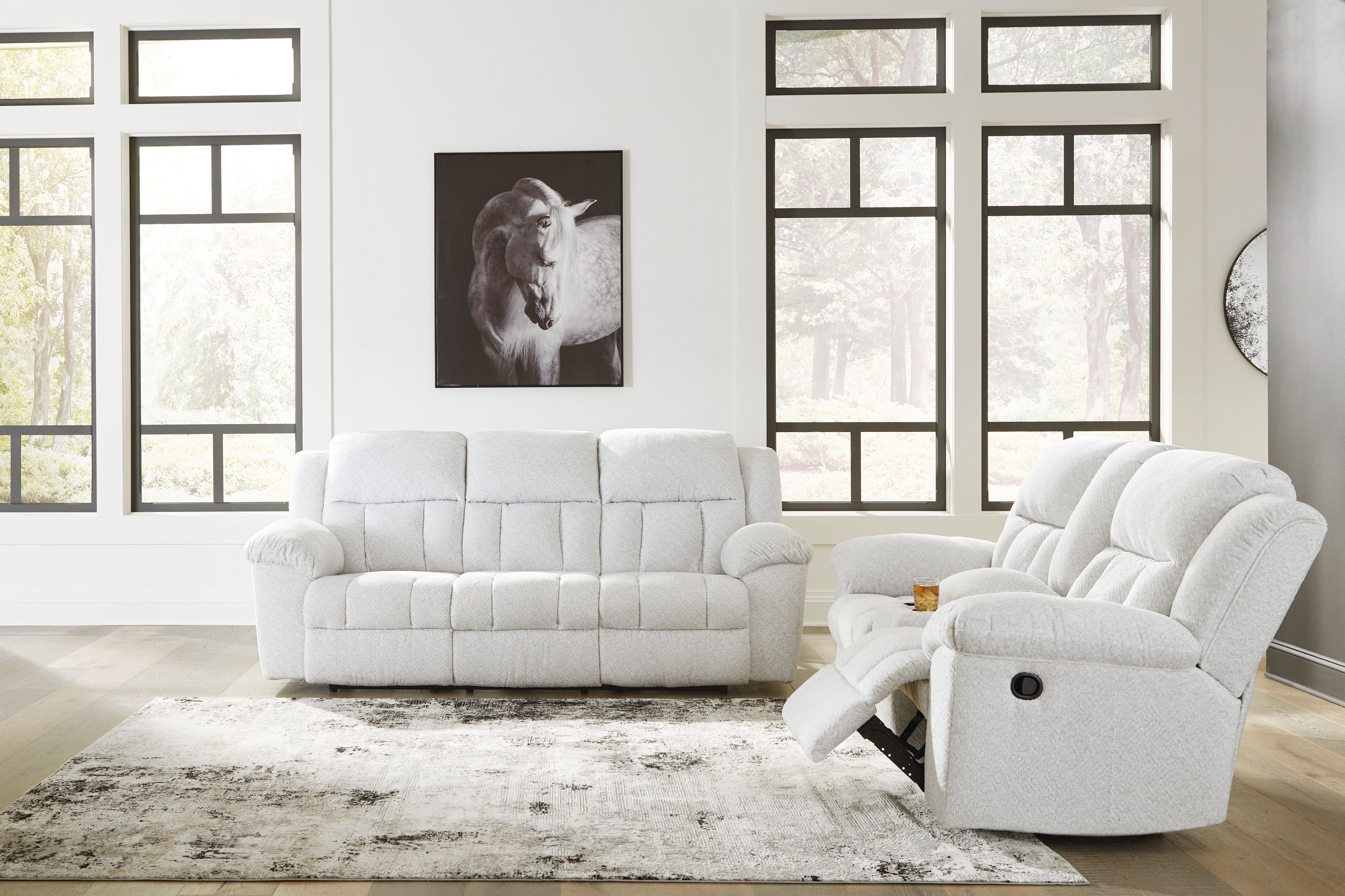 Signature Design by Ashley® Frohn - Reclining Living Room Set | Meri Furniture