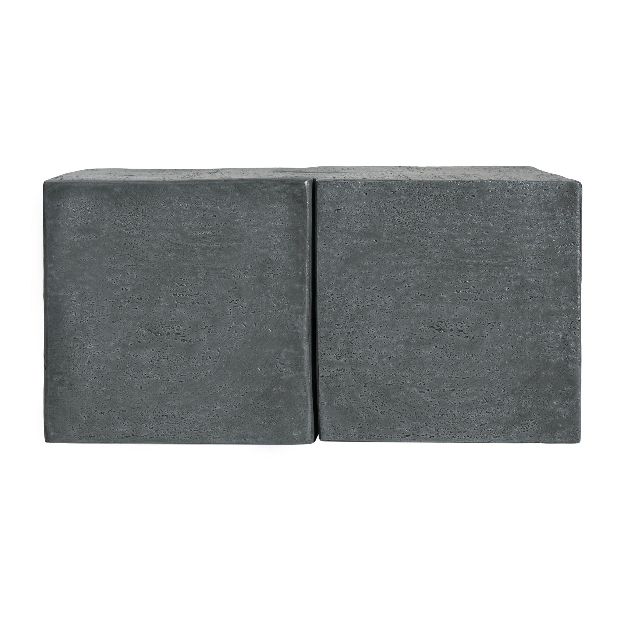 Rectangular Outdoor Indoor Accent Side Table (Set of 2)