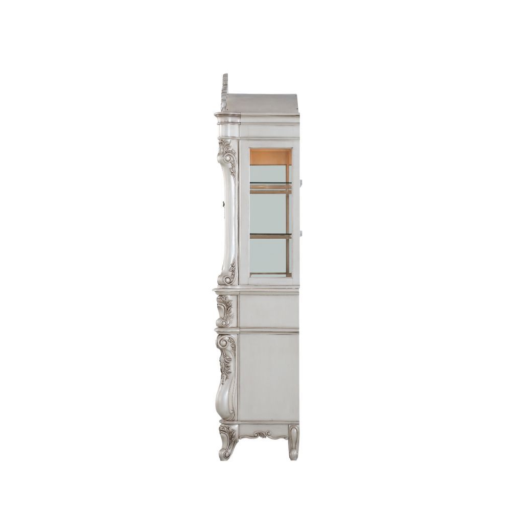 ACME Gorsedd - Hutch & Buffet - Antique White | Meri Furniture