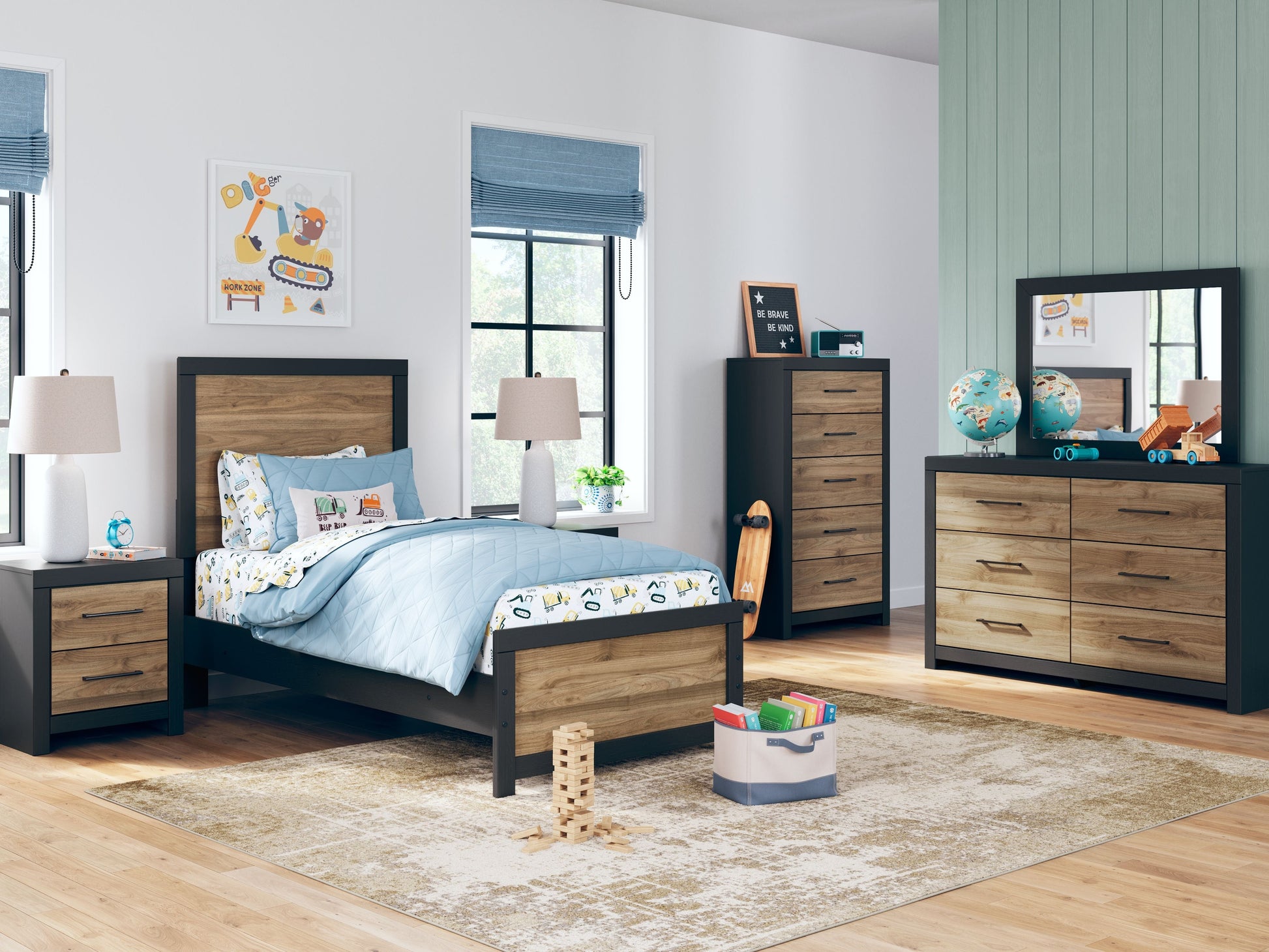 Signature Design by Ashley® Vertani - Panel Bedroom Set | Meri Furniture