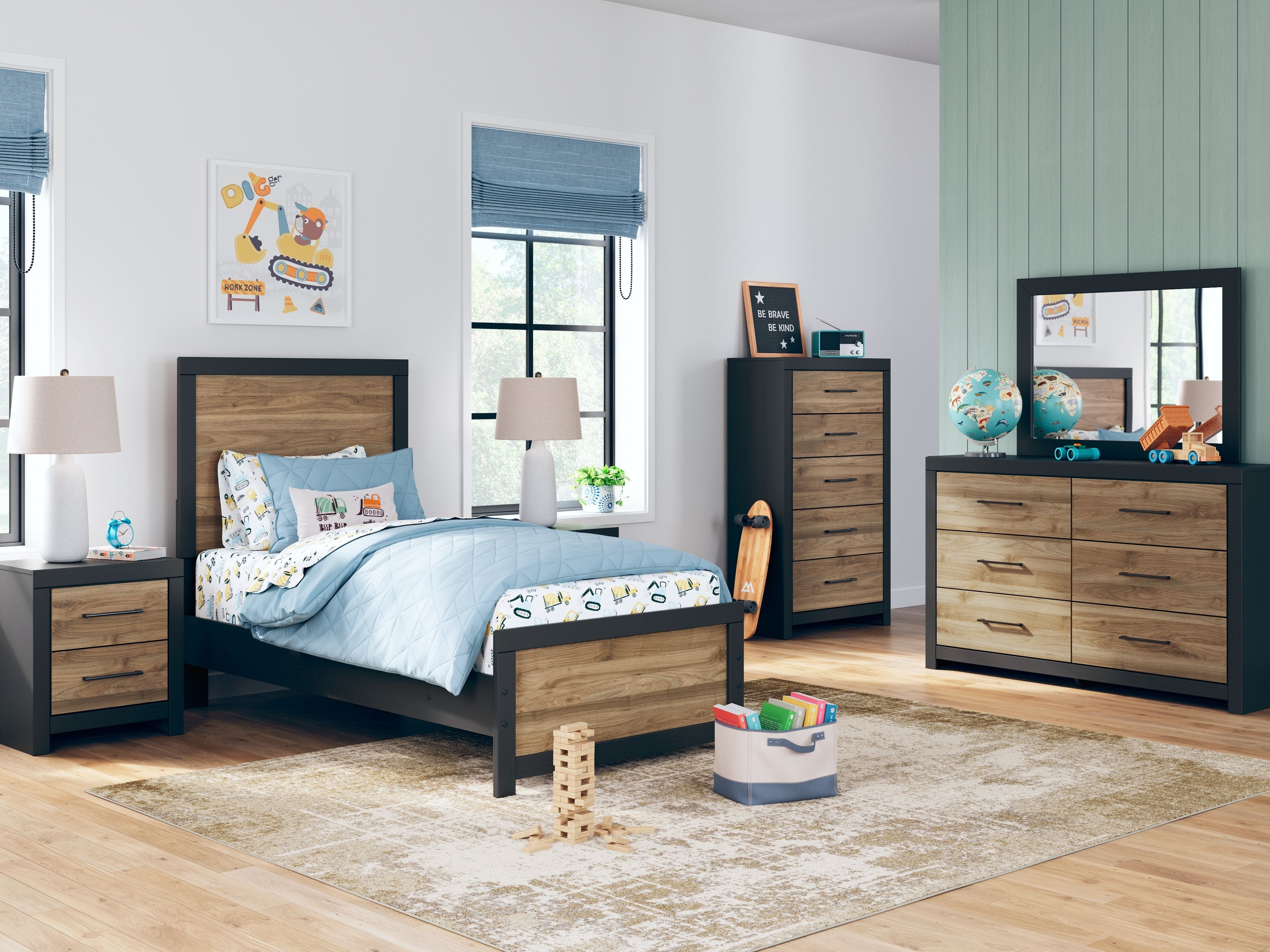 Signature Design by Ashley® Vertani - Panel Bedroom Set | Meri Furniture
