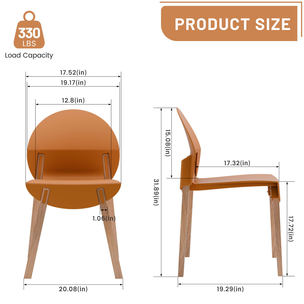 4 Piece Set Of Single Chairs With A Folding Square Table