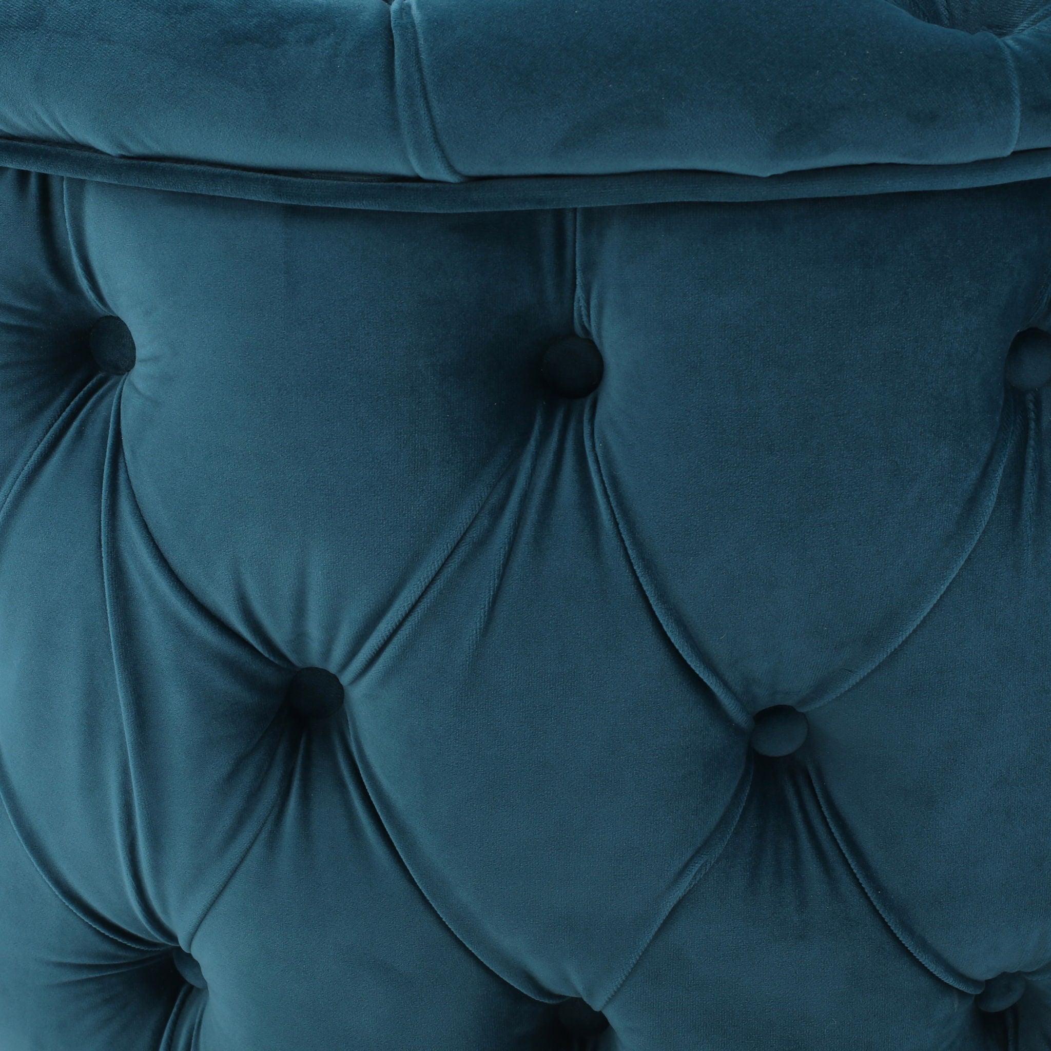 Modern Glam Ottoman Velvet