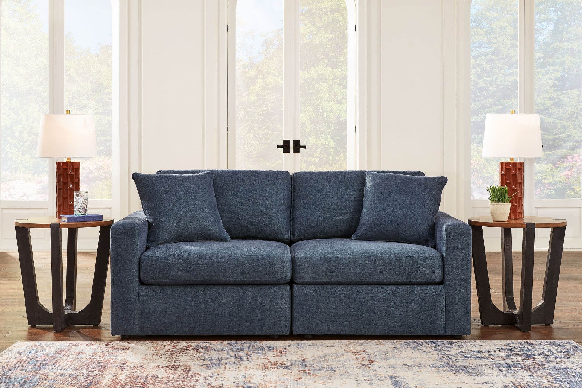 Signature Design by Ashley® Modmax - Ink - Sectional | Meri Furniture