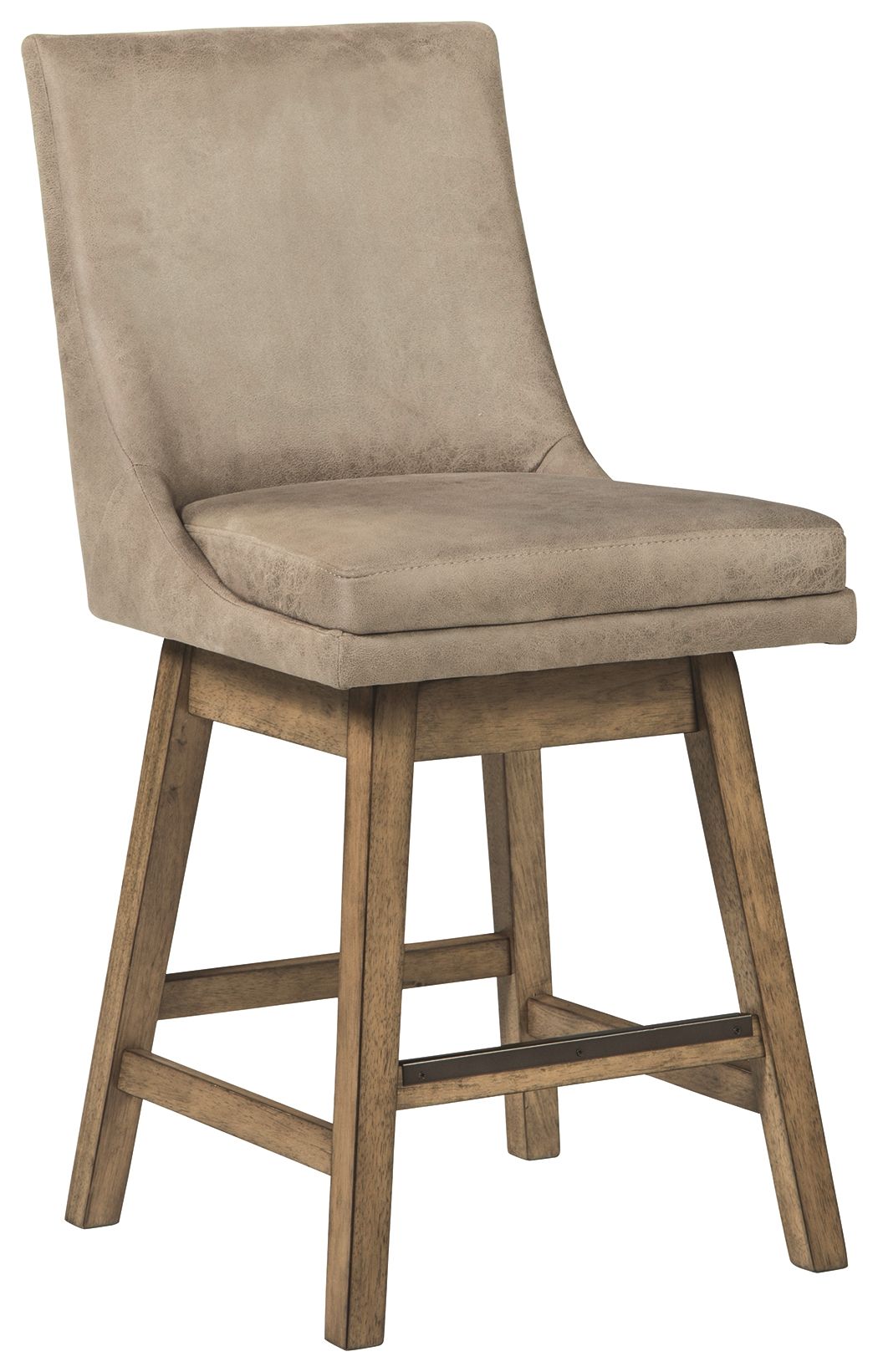 Signature Design by Ashley® Tallenger - Swivel Barstool (Set of 2) | Meri Furniture