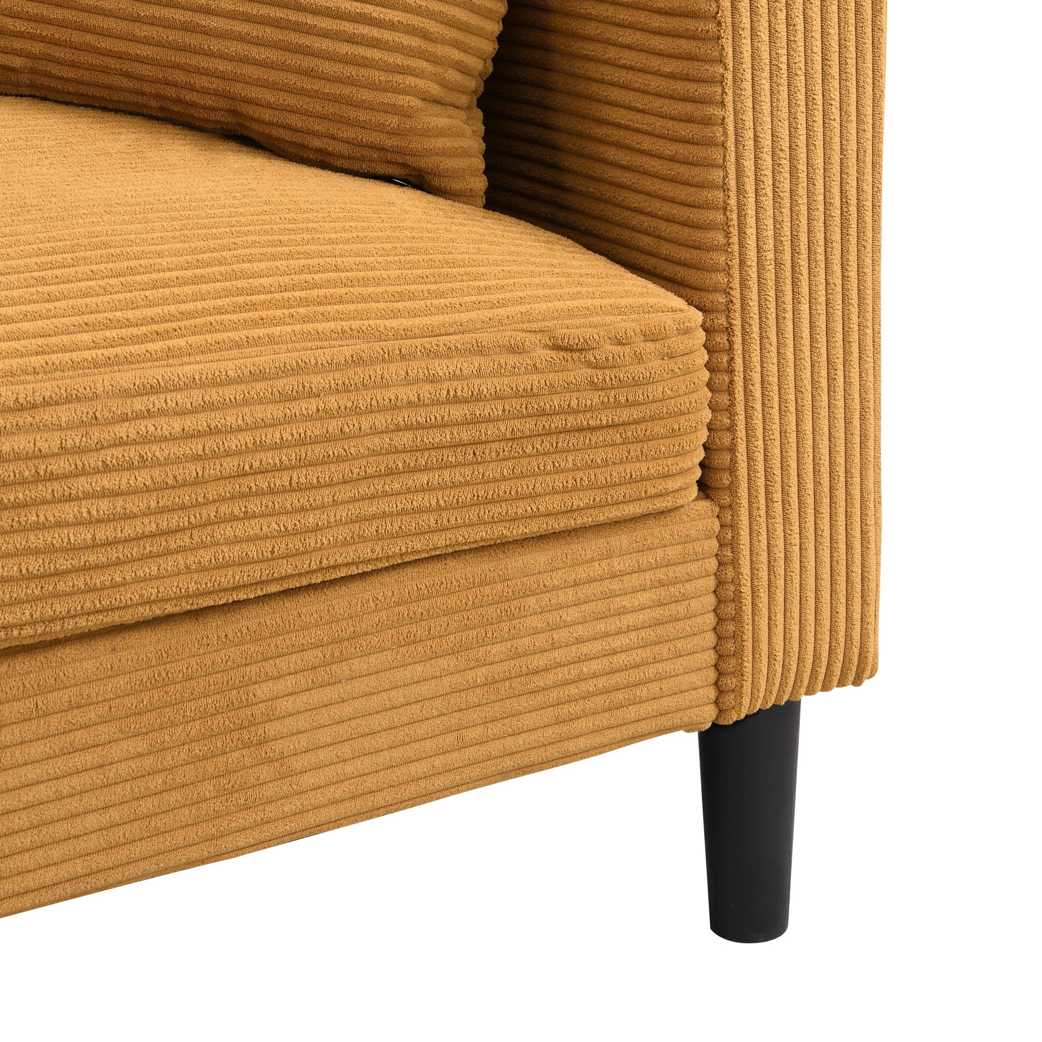 Modern Upholstered Resilience Three Seater Sofa