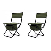 Folding Outdoor Chairs With Storage Bag, Portable Chair For Indoor, Outdoor Camping, Picnics And Fishing