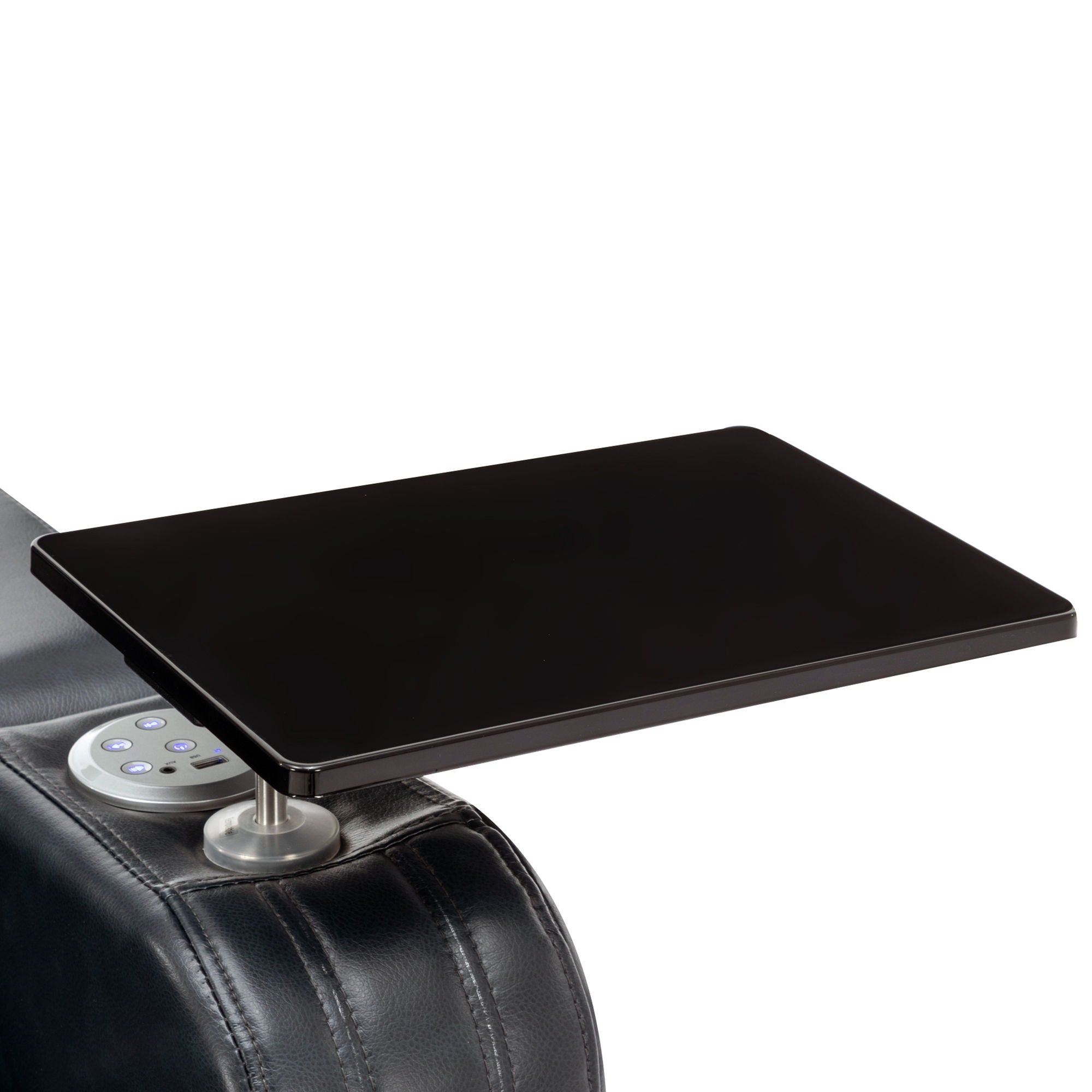 Power Recliner Theater Chair With Cooling Cup Holder, Bluetooth Speaker, LED Lights, USB Ports