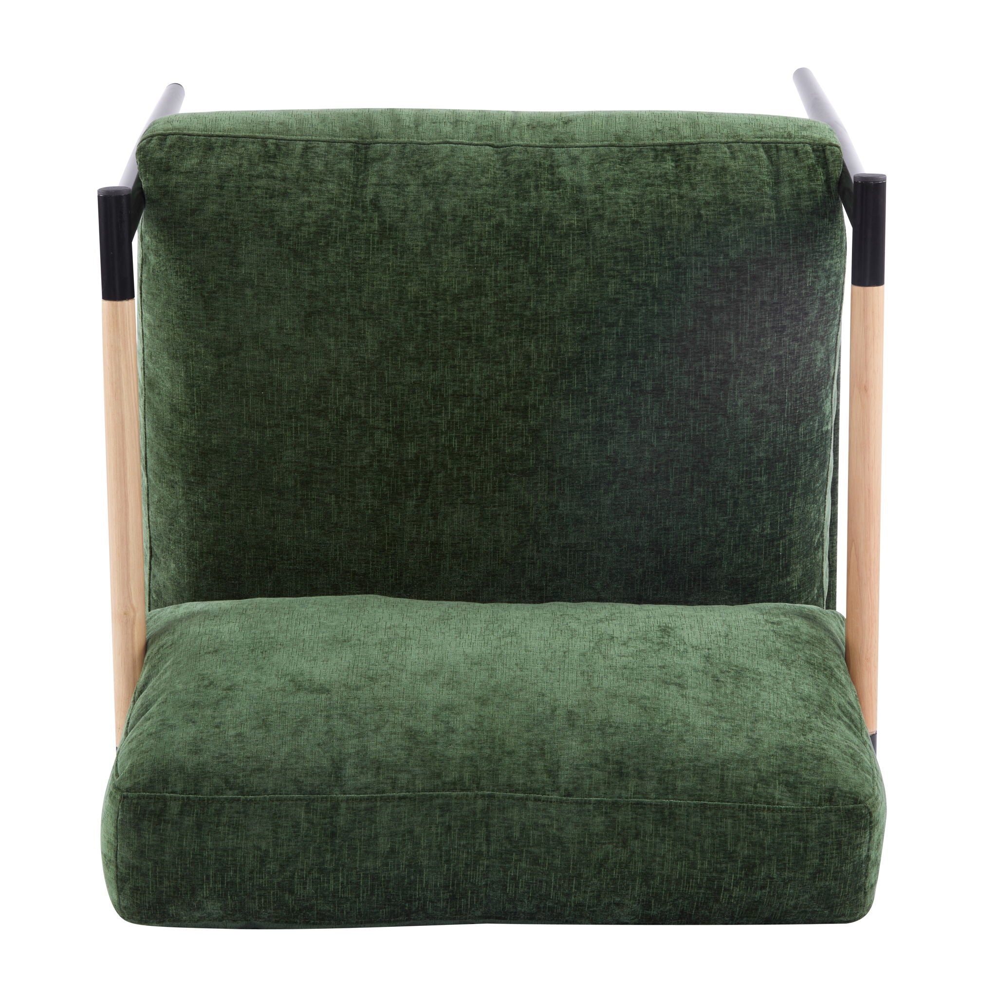 Modern Accent Chair With Plush Cushions, Cozy Seating