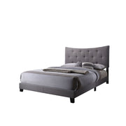 ACME Venacha - Queen Bed - Gray Fabric | Meri Furniture