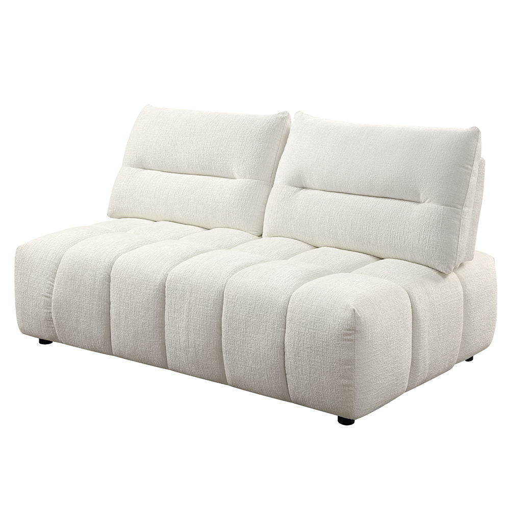 ACME Loanna - Modular Loveseat - White | Meri Furniture