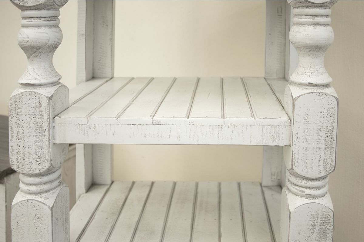 International Furniture Direct Stone - Pier - Antiqued Ivory / Weathered Gray | Meri Furniture