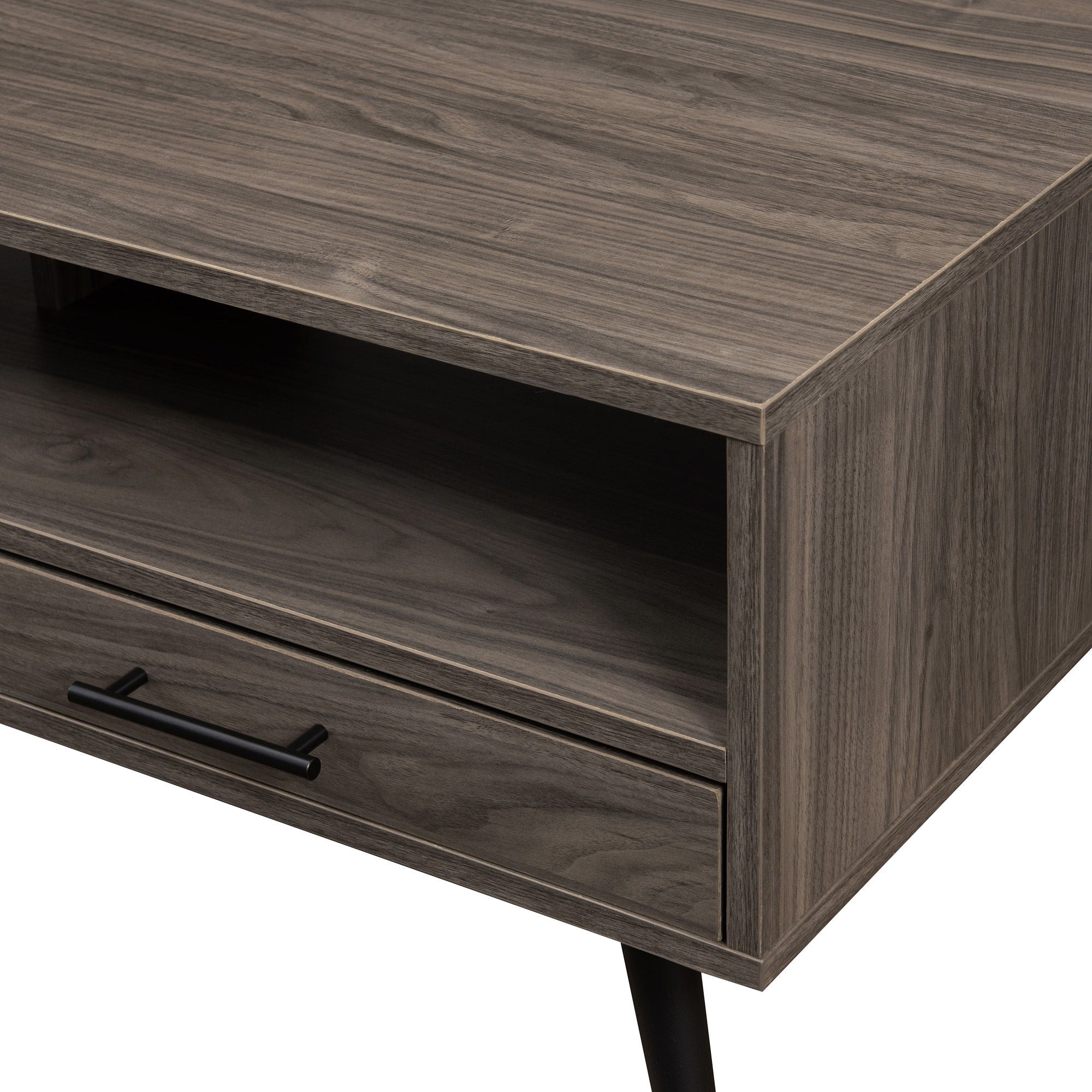 Contemporary 2 Drawer Low Coffee Table