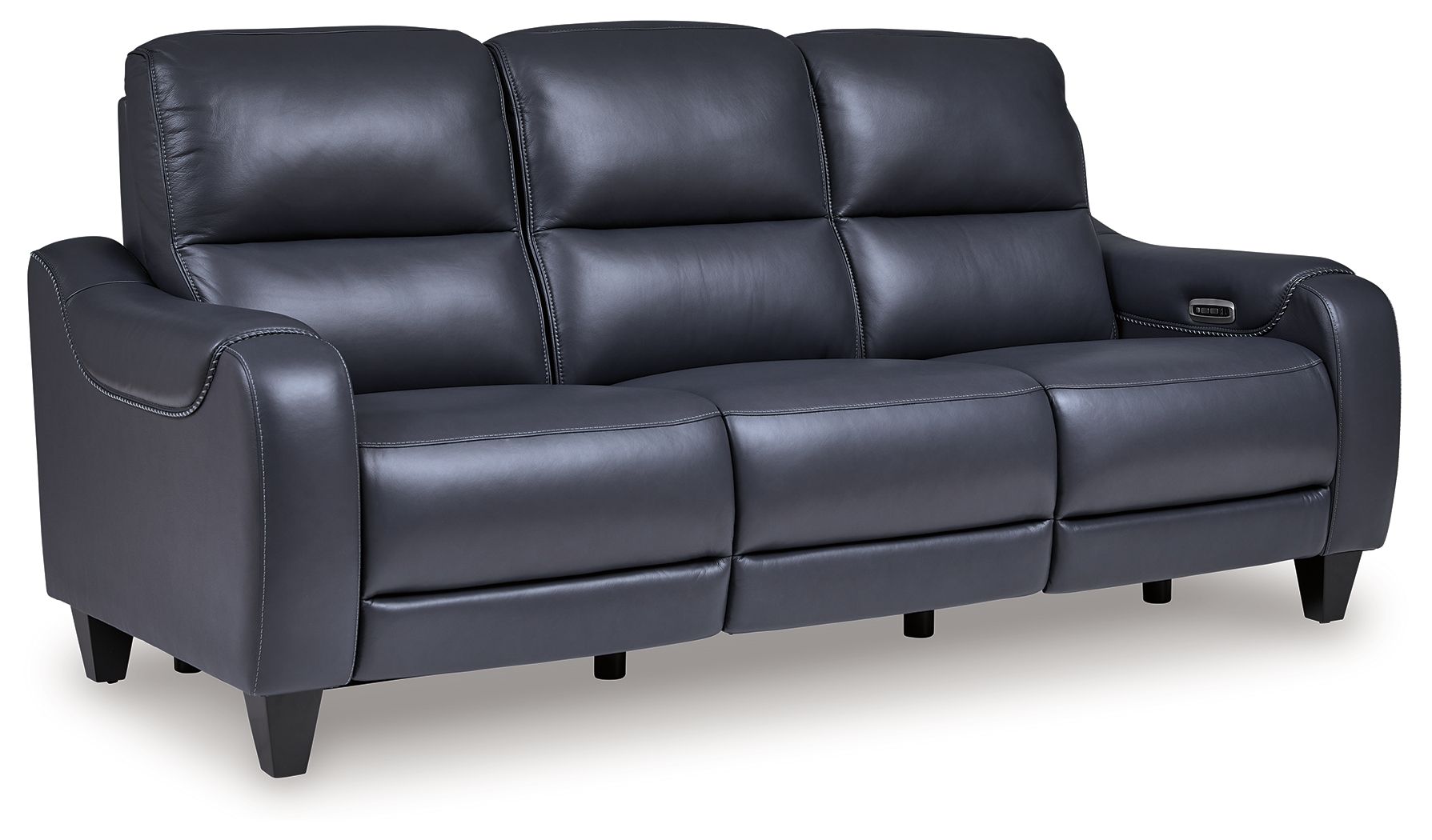 Signature Design by Ashley® Mercomatic - Power Reclining Sofa With Adj Headrest | Meri Furniture