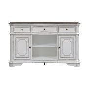 Liberty Furniture Magnolia Manor - Server - White | Meri Furniture