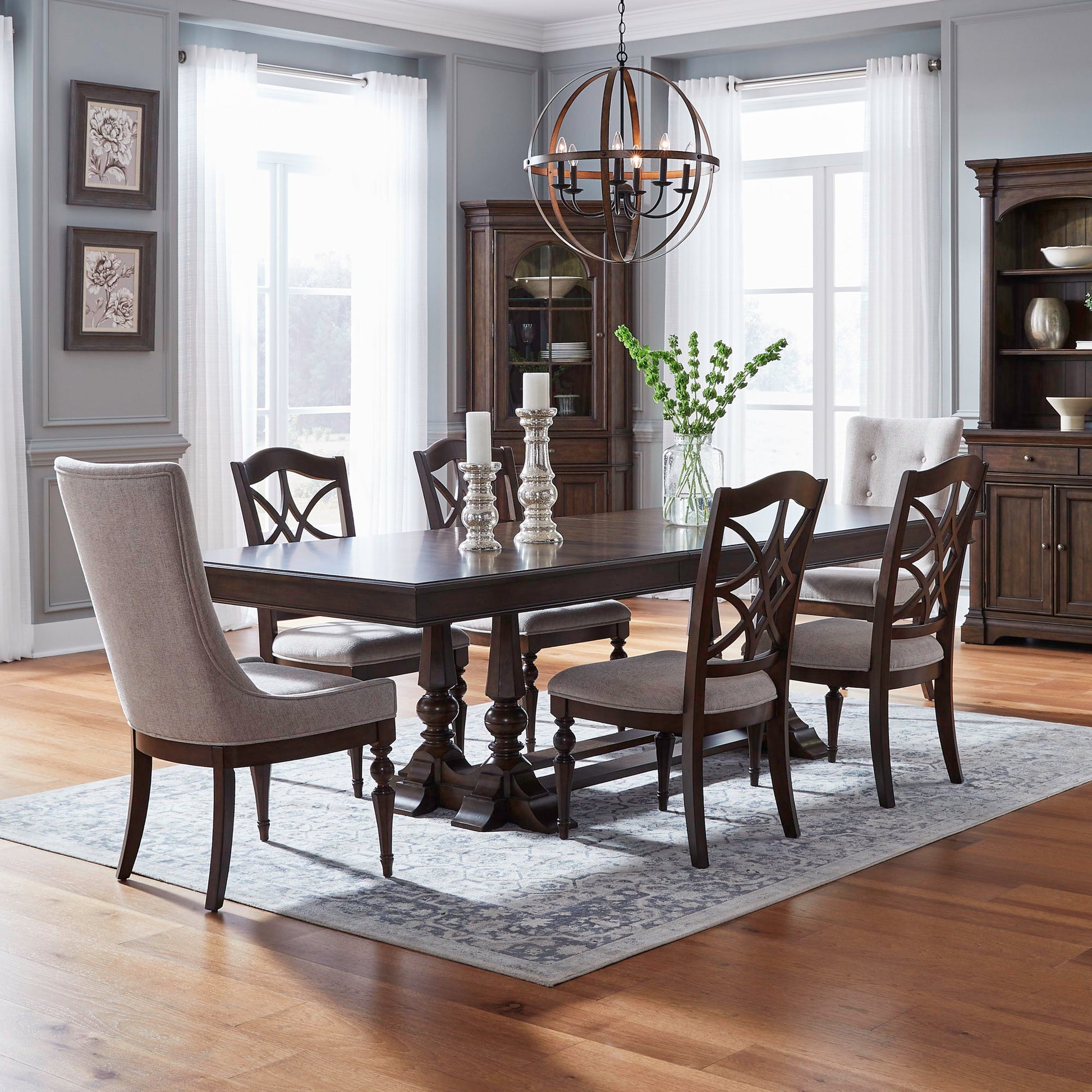 Liberty Furniture Arden Road - Trestle Table Set | Meri Furniture