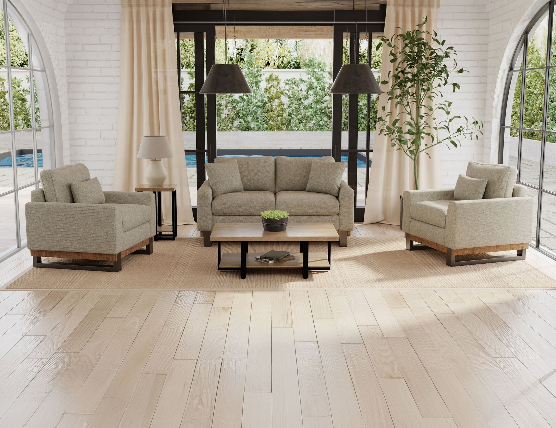 International Furniture Direct Mita - Sofa | Meri Furniture