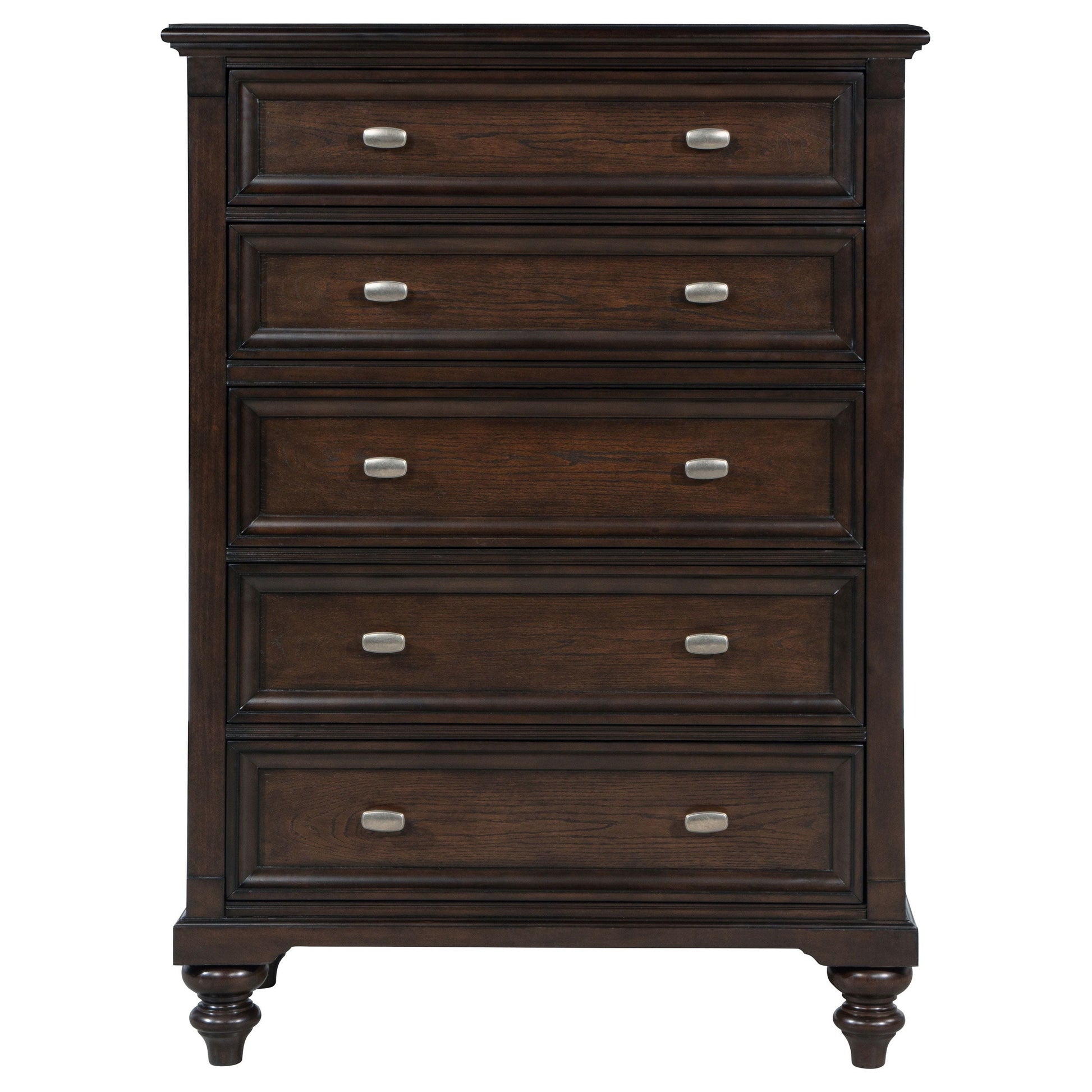 Coaster Fine Furniture Andover - 5-Drawer Chest Of Drawers - Dark Oak | Meri Furniture
