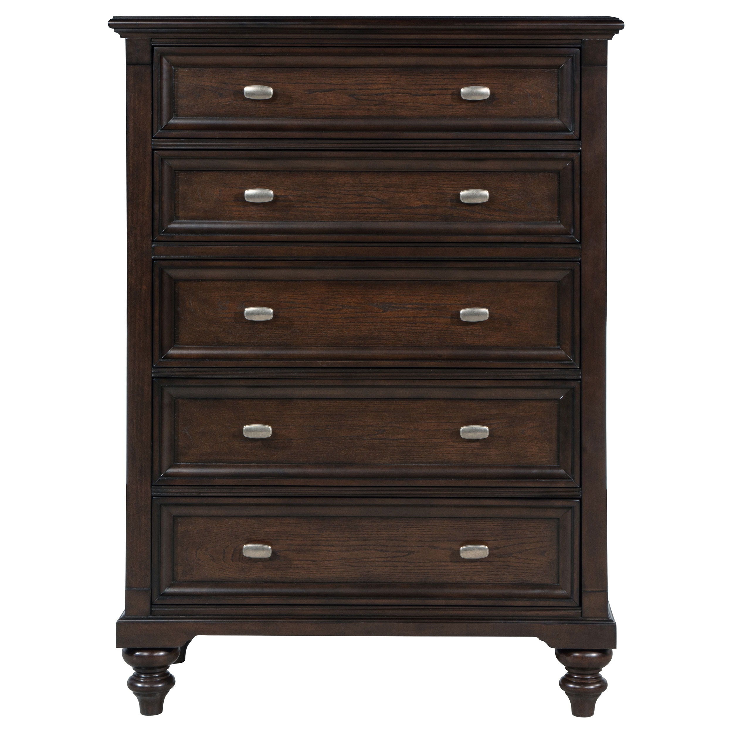 Coaster Fine Furniture Andover - 5-Drawer Chest Of Drawers - Dark Oak | Meri Furniture