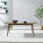 Space Savers - Rectangular Leg Table - Brown