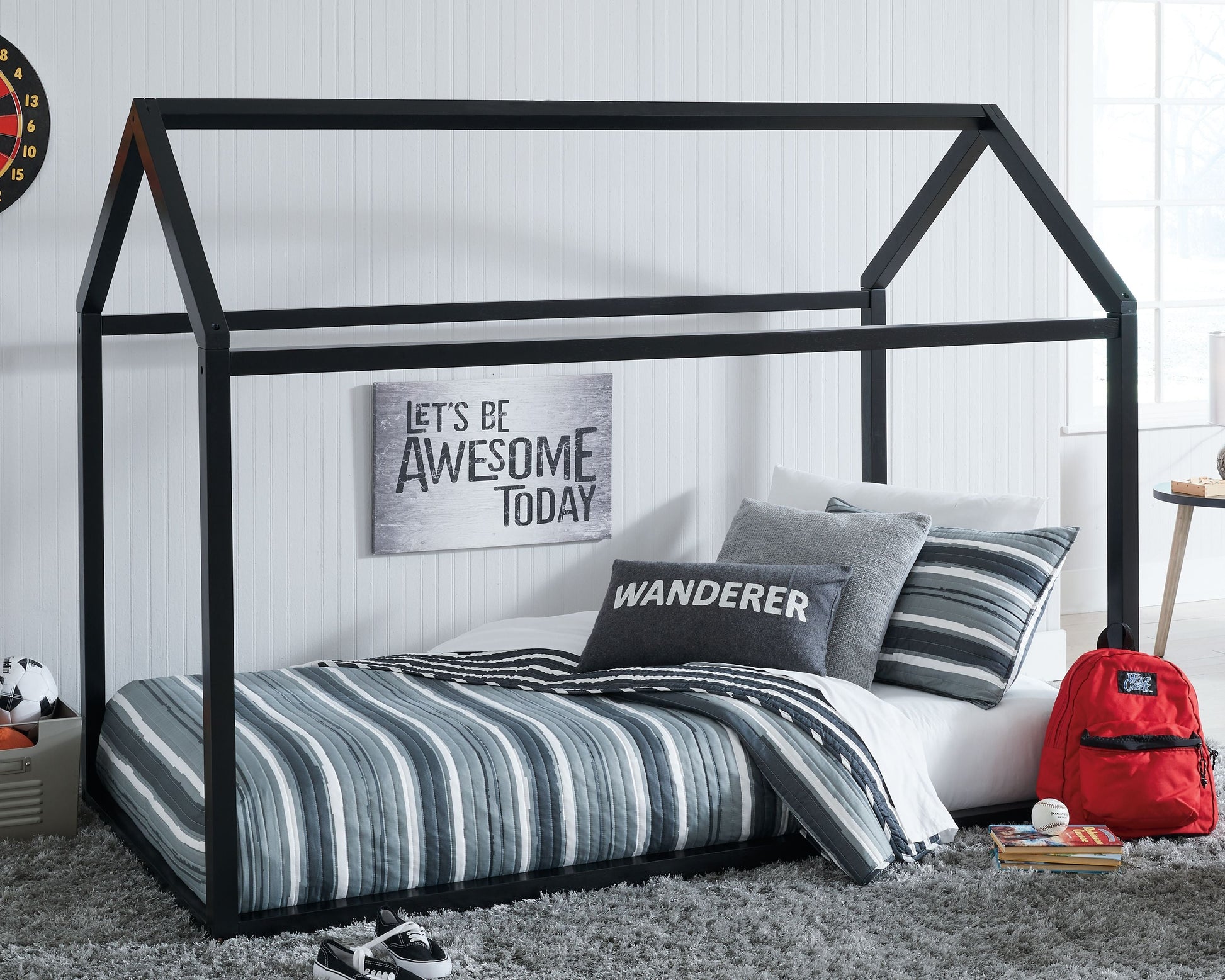Ashley Furniture Flannibrook - House Bed Frame | Meri Furniture