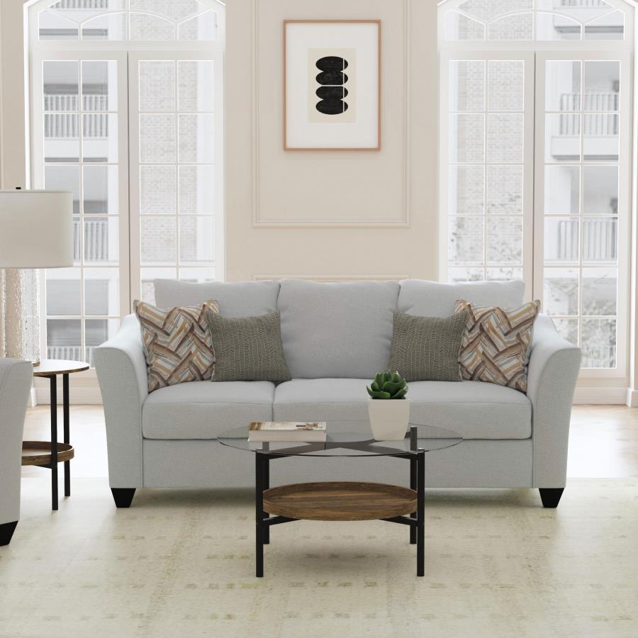 Coaster Fine Furniture Salizar - Upholstered Flared Arm Sofa - Sand | Meri Furniture