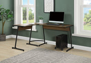 ACME Acme - Dazenus - Computer Desk, Black Finish - Of00044 - Black & Oak Finish | Meri Furniture