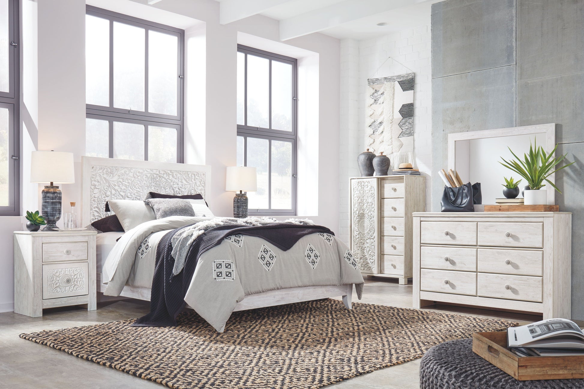 Signature Design by Ashley® Paxberry - Panel Bed | Meri Furniture