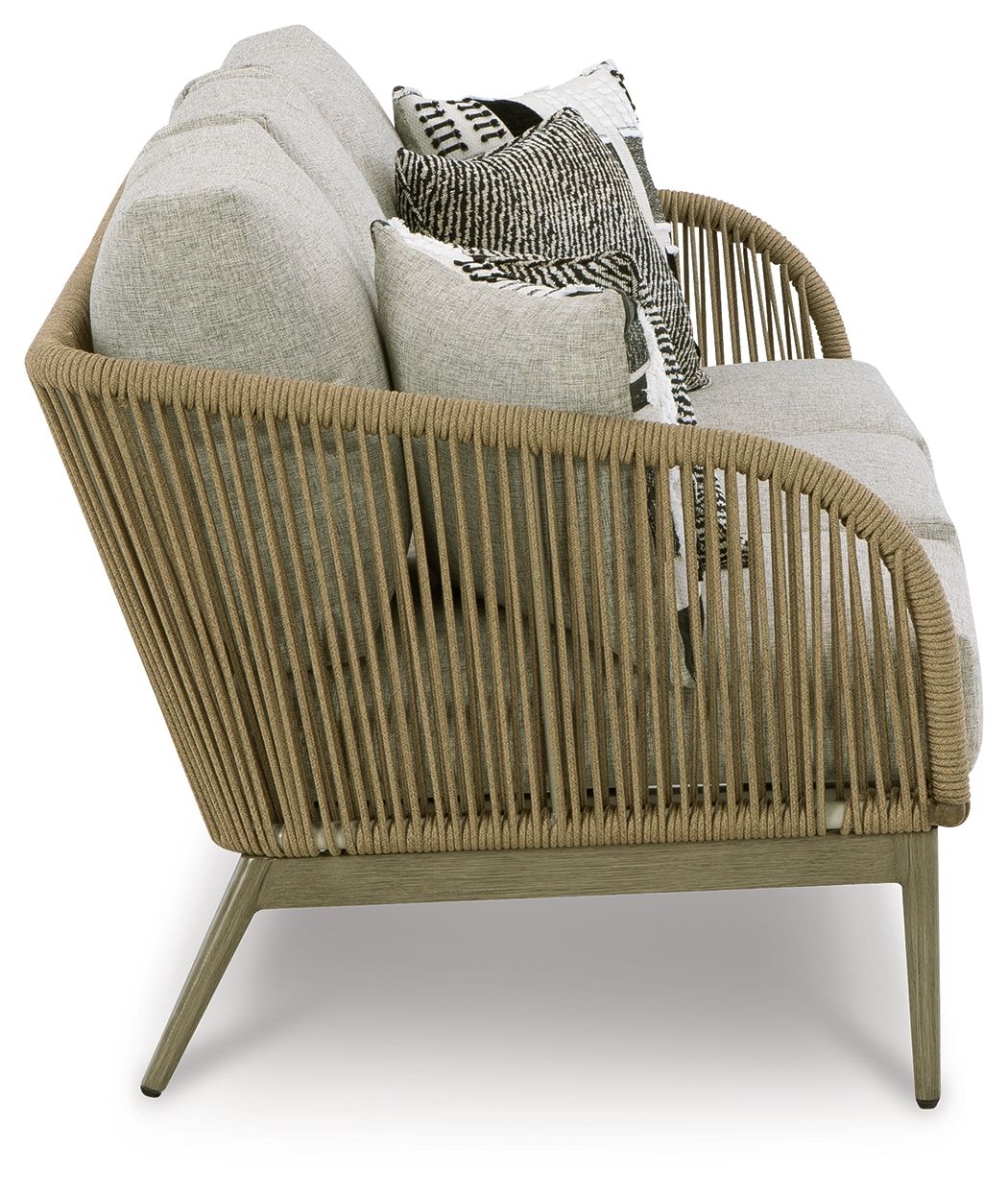 Signature Design by Ashley® Swiss Valley - Beige - Sofa With Cushion | Meri Furniture