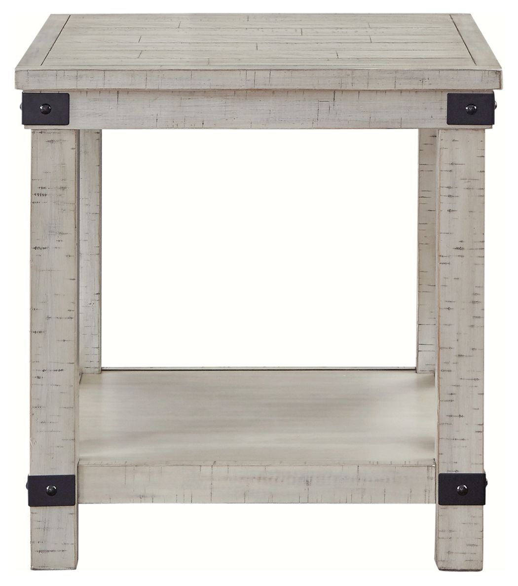 Ashley Furniture Carynhurst - Whitewash - Rectangular End Table | Meri Furniture