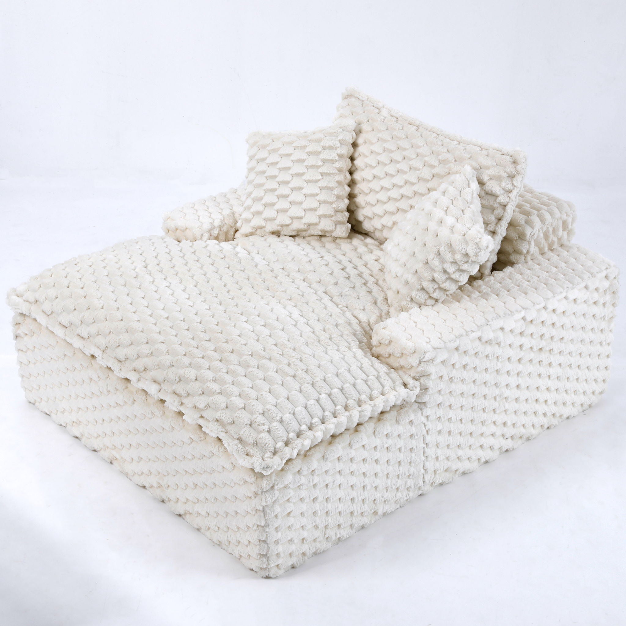 Harbor - Luxury Sofa Turtle Fleece Fabric