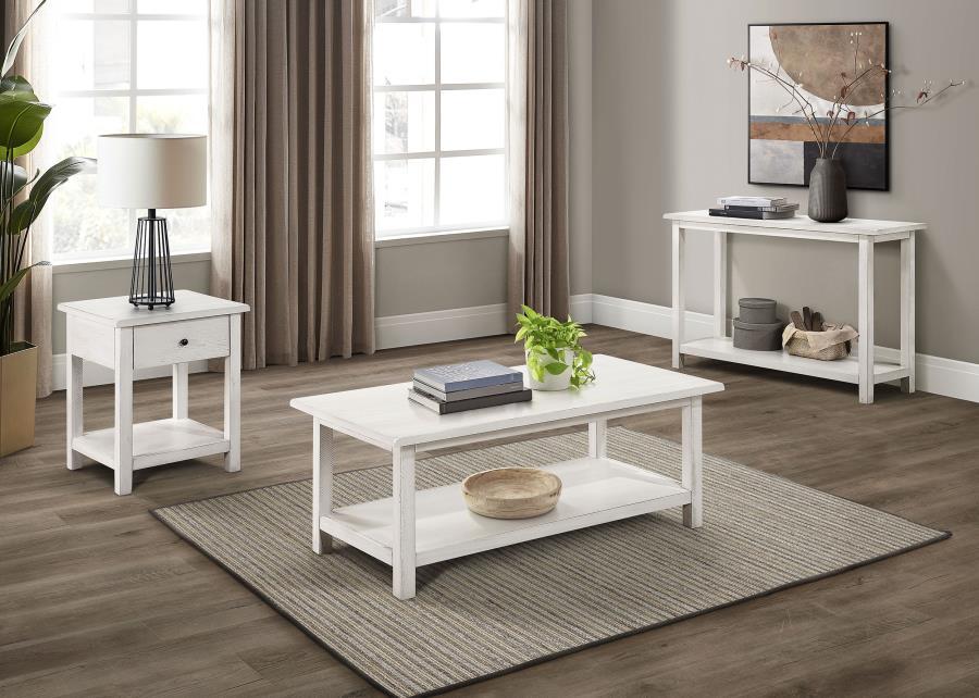 Coaster Fine Furniture Payne - 1 Drawers Wood End Table with Shelf | Meri Furniture