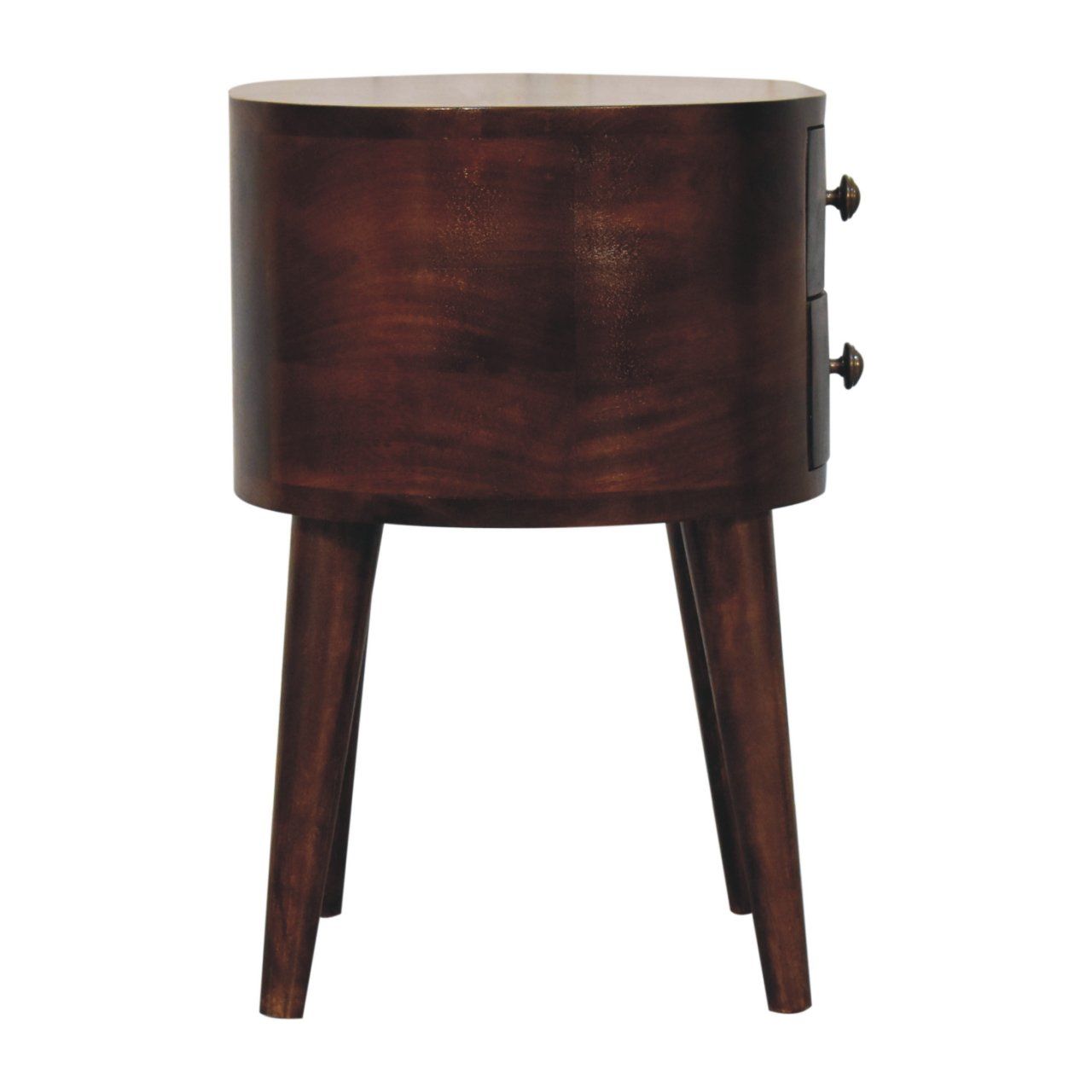 Rounded Bedside Table