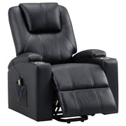 Coaster Fine Furniture Armstrong - Upholstered Power Lift Massage Recliner | Meri Furniture
