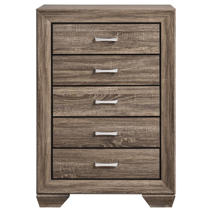 Coaster Fine Furniture Kauffman - 5-Drawer Bedroom Chest | Meri Furniture