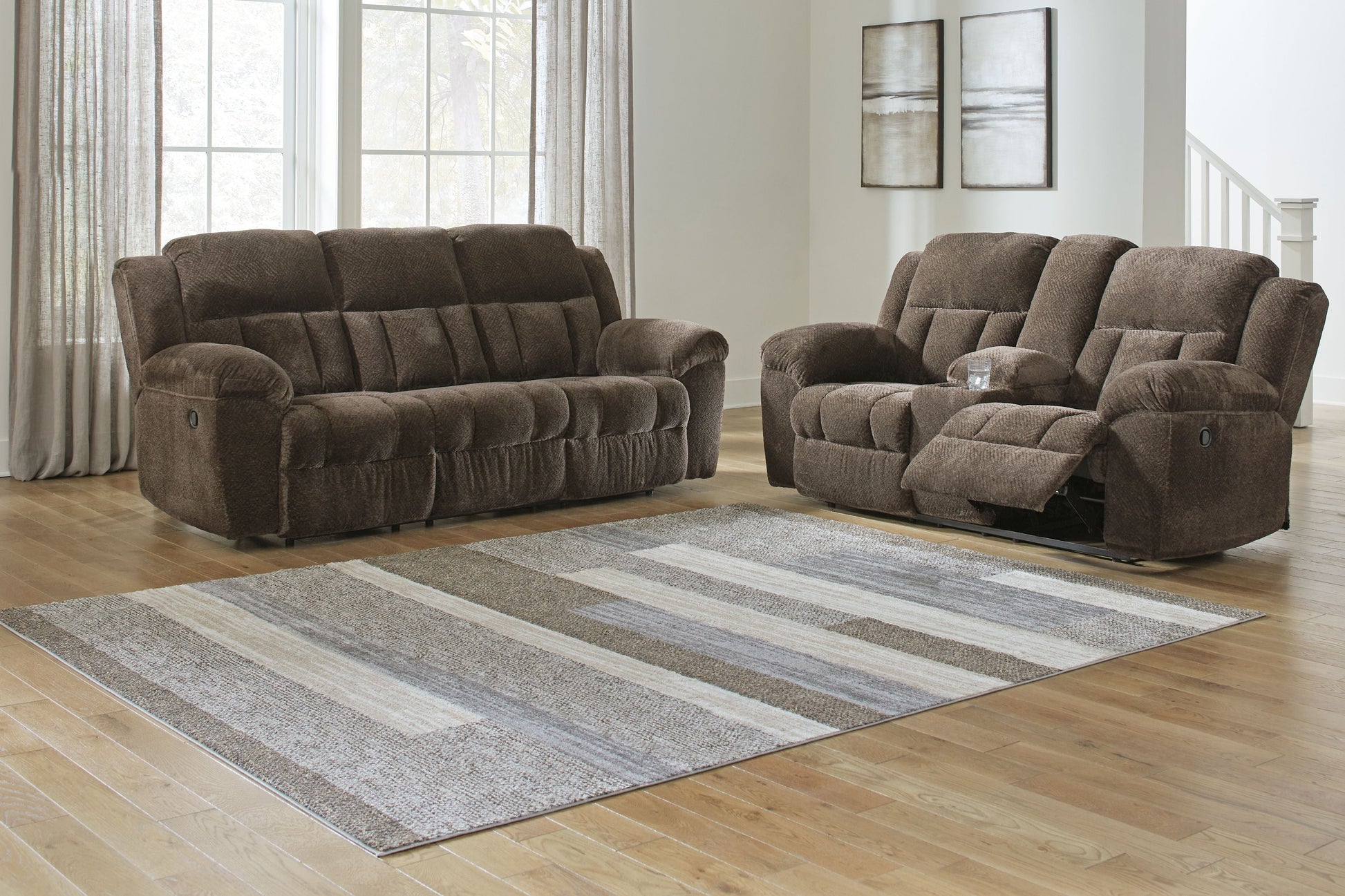 Signature Design by Ashley® Frohn - Reclining Living Room Set | Meri Furniture