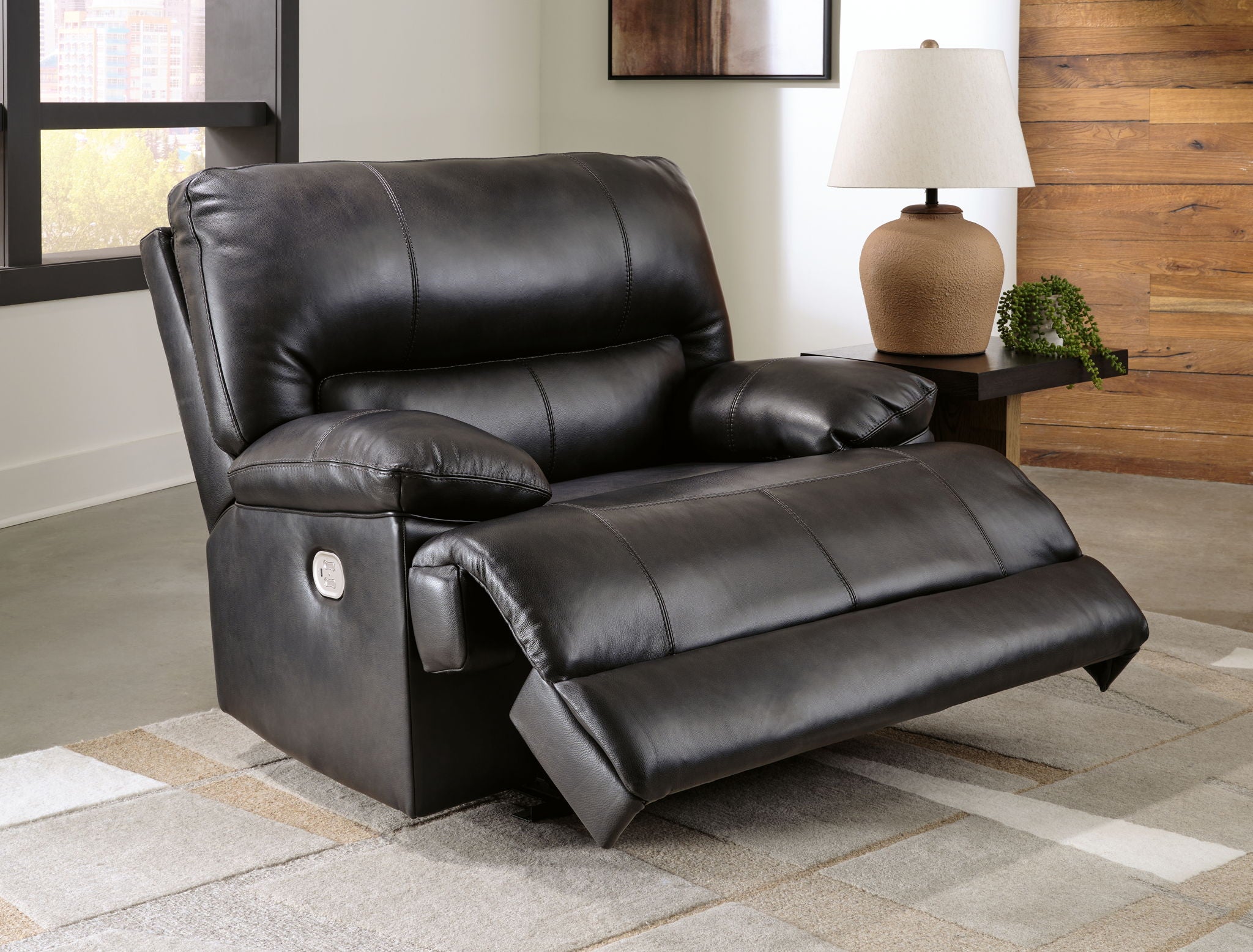 Mountainous - Power Recliner With Adj Headrest - Eclipse