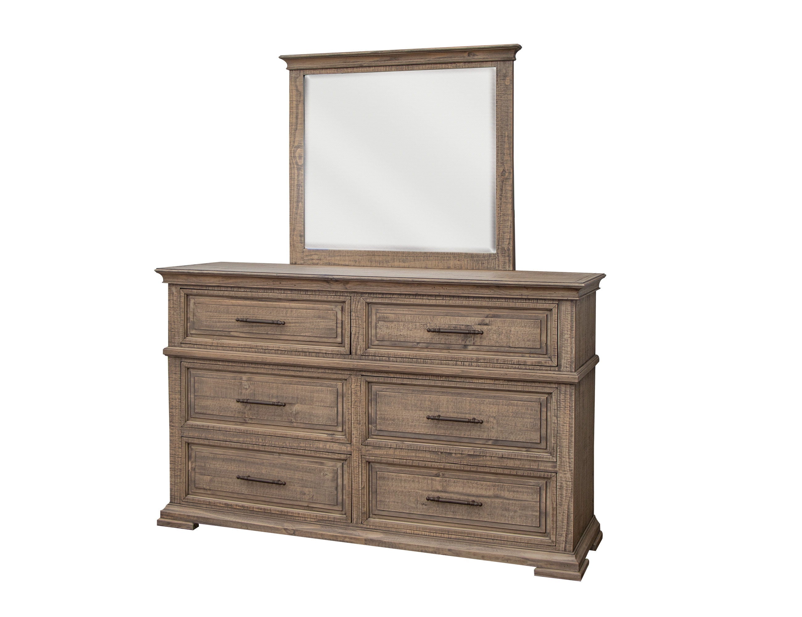 International Furniture Direct Royal - Dresser - Desert Brown | Meri Furniture
